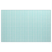 Tissu Motif blanc turquoise (Fat Quarter)