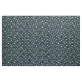Tissu Motif bleu arabe (Yard)