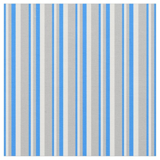 Tissu Motif bleu, blanc et gris (Fermer)