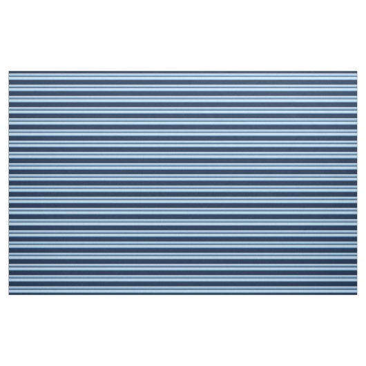Tissu Motif bleu bleu clair noir foncé (Fat Quarter)