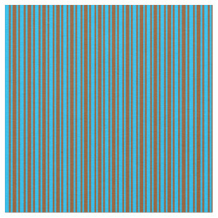 Tissu Motif bleu ciel Brown et profond