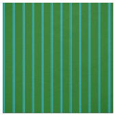Tissu Motif bleu ciel profond et vert foncé (Échantillon)