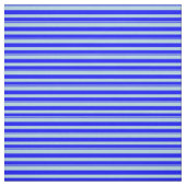 Tissu Motif bleu clair et bleu rayé/lin (Échantillon)
