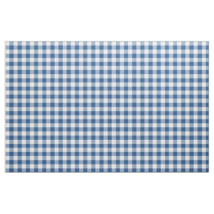 Tissu Motif bleu classique En vichy