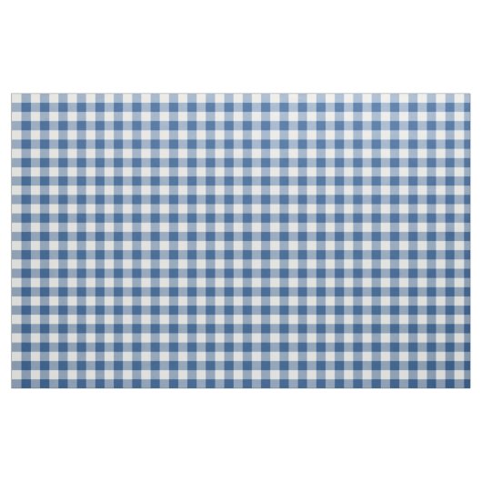Tissu Motif bleu classique En vichy (Yard)