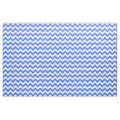 Tissu Motif bleu de Chevron (Yard)