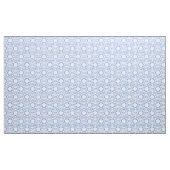 Tissu motif bleu de damassé (Yard)