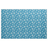 Tissu Motif bleu de flocon de neige d'hiver (Fat Quarter)