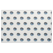 Tissu Motif bleu de plot réflectorisé (Fat Quarter)