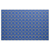 Tissu Motif bleu de San Jose State (Yard)
