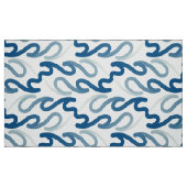 Tissu motif bleu et blanc (Fat Quarter)