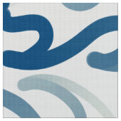 Tissu motif bleu et blanc (Fermer)