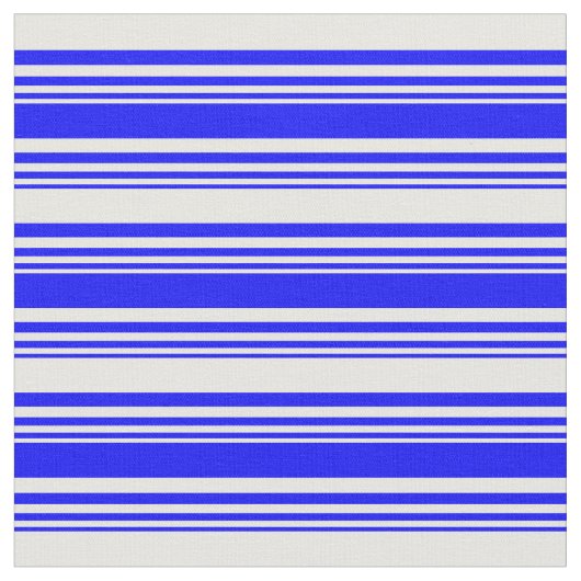 Tissu Motif Bleu et Blanc rayé/Linne (Fermer)