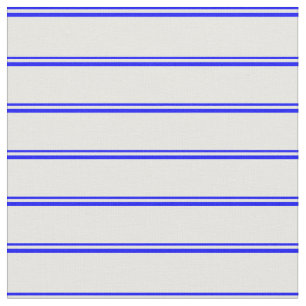 Tissu Motif Bleu et Blanc rayé/Linu