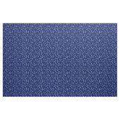Tissu Motif bleu et blanc Wishbone Navy (Yard)