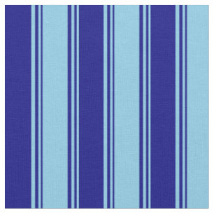 Tissu Motif bleu et bleu ciel