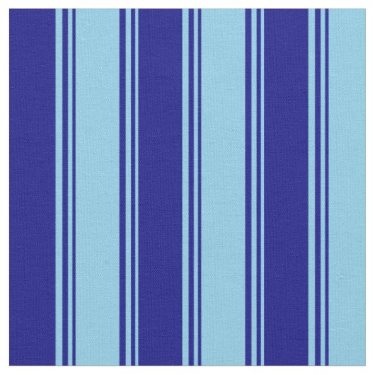 Tissu Motif bleu et bleu ciel (Fermer)