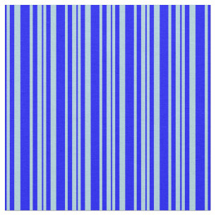 Tissu Motif bleu et bleu clair à lisses/rayures