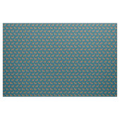 Tissu motif bleu foncé de Cocker Spaniel (Yard)