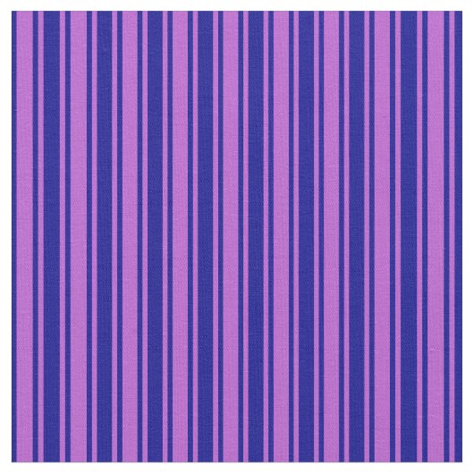 Tissu Motif bleu foncé et orchidée (Fermer)