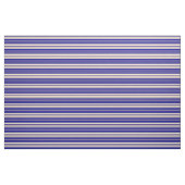 Tissu Motif bleu foncé et tan (Fat Quarter)