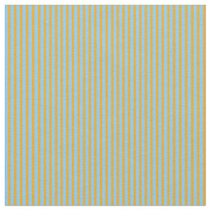 Tissu Motif bleu orange et ciel clair