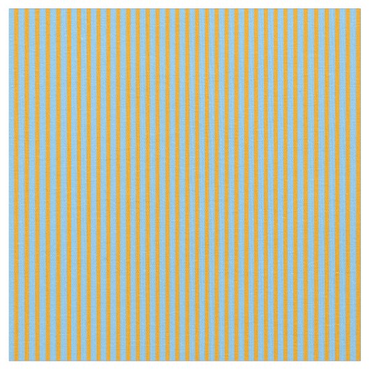 Tissu Motif bleu orange et ciel clair (Fermer)