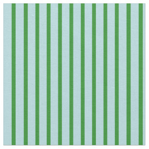 Tissu Motif bleu poudre et vert forêt