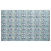 Tissu Motif Bleu Tan Bleu Tribal Classique (Yard)