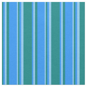 Tissu Motif bleu turquoise, bleu et ciel clair bleu