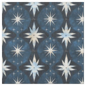 Tissu Motif Blue Starburst Googie (Fermer)