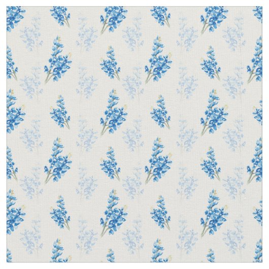 Tissu Motif Bluebonnet (Fermer)