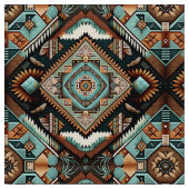 Tissu Motif Boho occidental (Fermer)