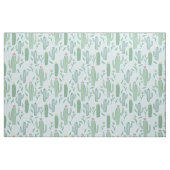 Tissu Motif botanique de Cactus (Fat Quarter)