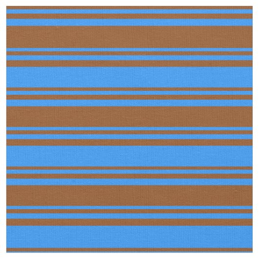 Tissu Motif Brown et bleu (Fermer)