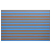 Tissu Motif Brown et bleu (Fat Quarter)