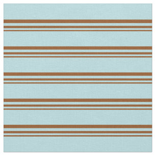 Tissu Motif Brown et bleu en poudre