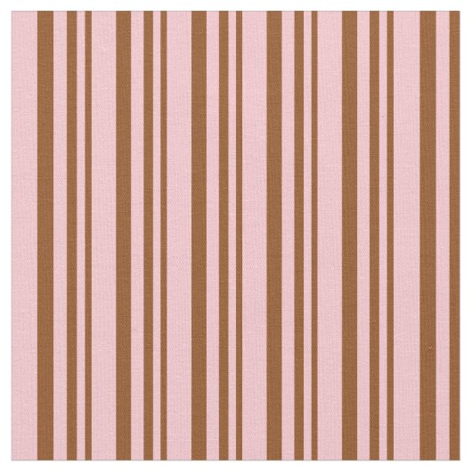 Tissu Motif Brown et rose (Fermer)