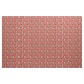Tissu - motif cachemire rouge (Yard)