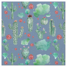 motif cactus et ladybug - fours arrière - plan ble