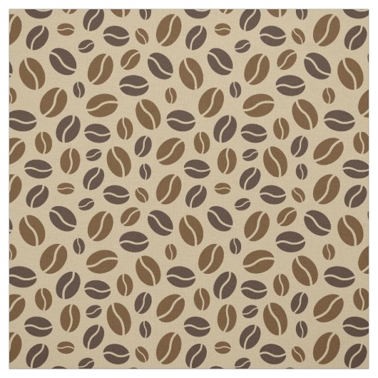 Tissu Motif café Brown et beige (Échantillon)