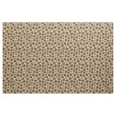 Tissu Motif café Brown et beige (Fat Quarter)