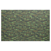 Tissu Motif Camouflage Camo Vert Pixelé (Fat Quarter)