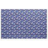 Tissu Motif Camouflage requins bleus (Yard)