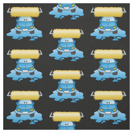 Tissu Motif Carwash (Échantillon)