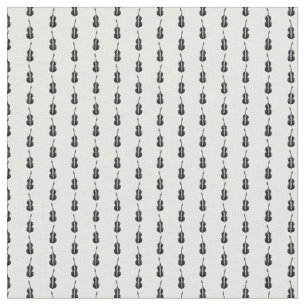 Tissu Motif Cello Print Music COULEUR PERSONNALISÉE ARR