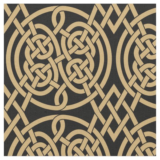 Tissu Motif Celtic Knot "Durrow" (Fermer)