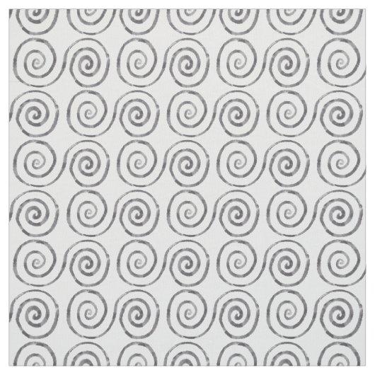 Tissu Motif celtique à double spirale (Échantillon)