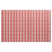 Tissu Motif Cercle rouge (Yard)