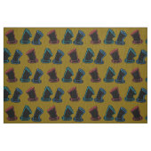 Tissu Motif Chapeaux Hauts-de-forme (Fat Quarter)